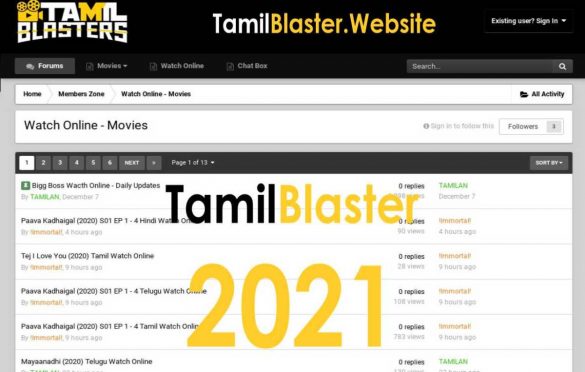  Tamilblasters Movies: Download Latest Movies on Tamilblasters Movies