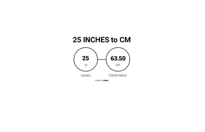 25 inches in cm What are 25 inches to centimeters?