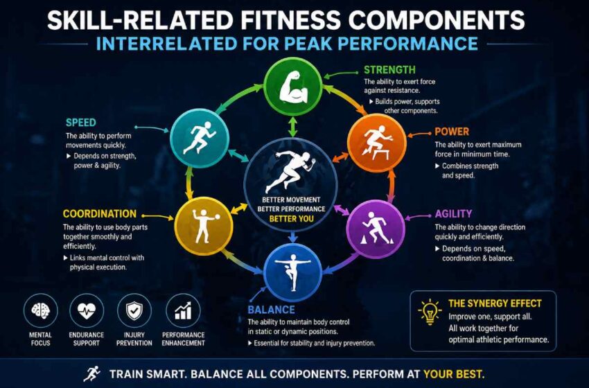  Explain How the Components of Skill-Related Fitness Are Interrelated and How Each Is of Importance