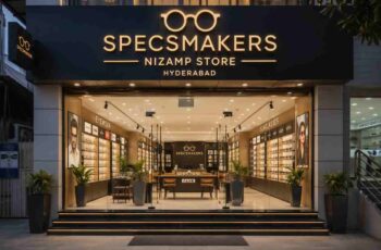 Specsmakers optical store on Nizampet Road Kukatpally Hyderabad