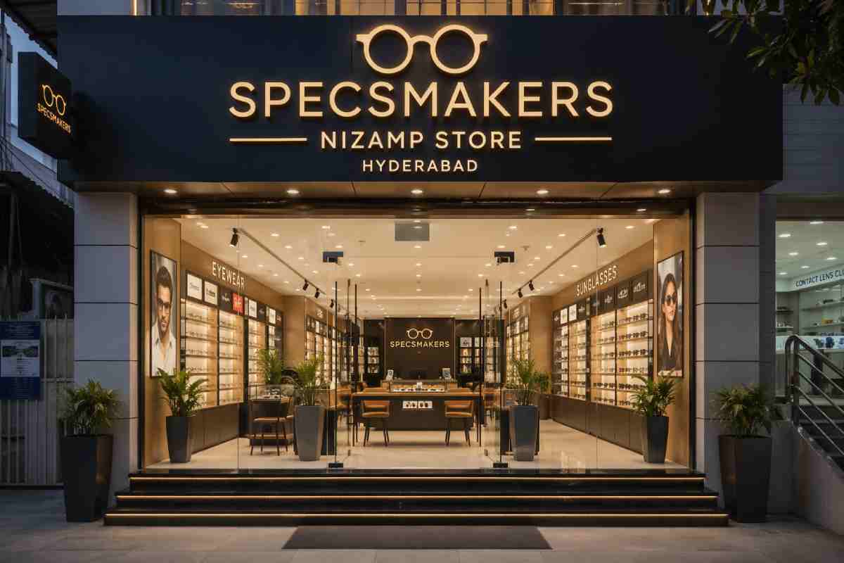 Specsmakers optical store on Nizampet Road Kukatpally Hyderabad