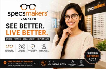 Specsmakers optical store Vanasthalipuram Hyderabad