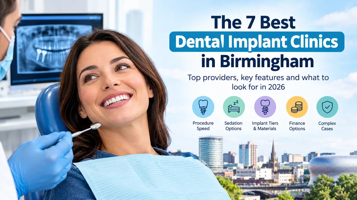 7 Best Dental Implant Clinics in Birmingham in 2026