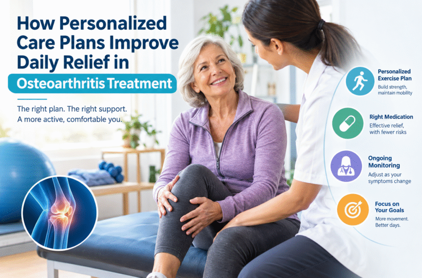  How Personalized Care Plans Improve Daily Relief in Osteoarthritis Treatment